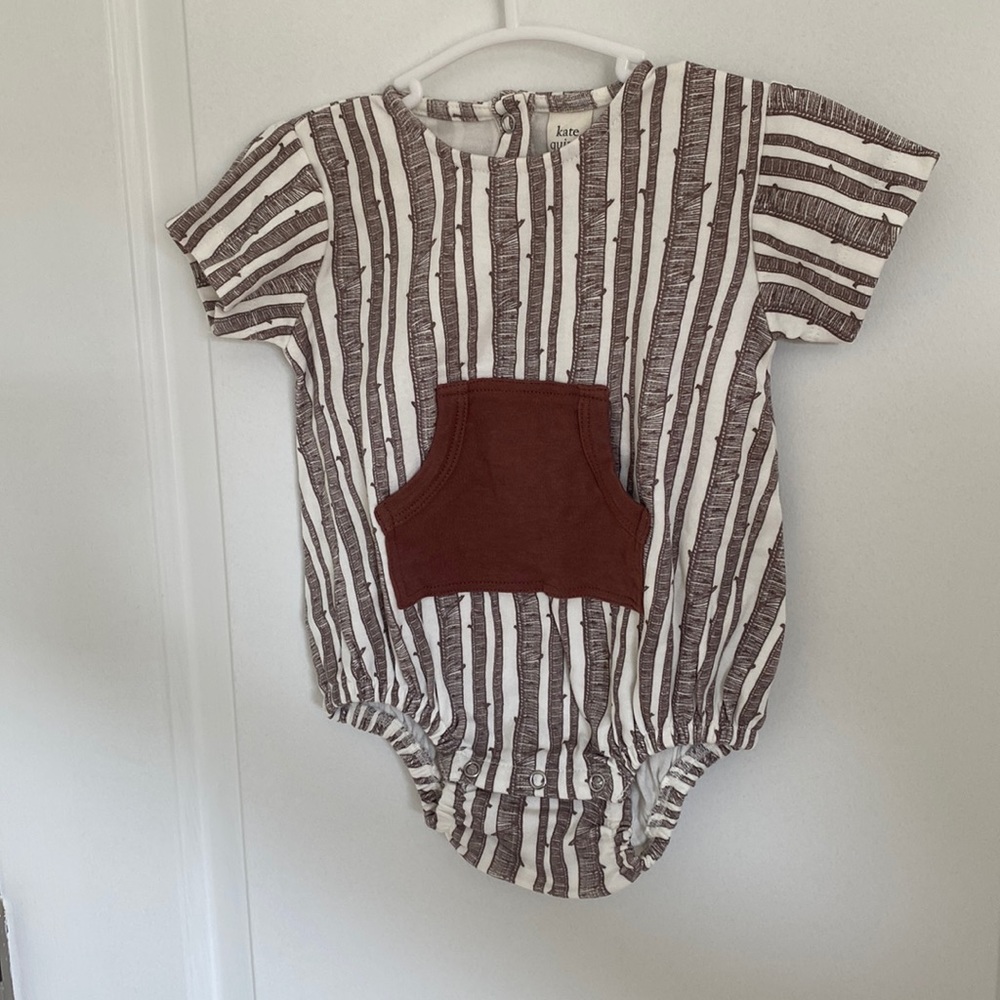 Kate Quinn NWT birch bubble onesie 12-18